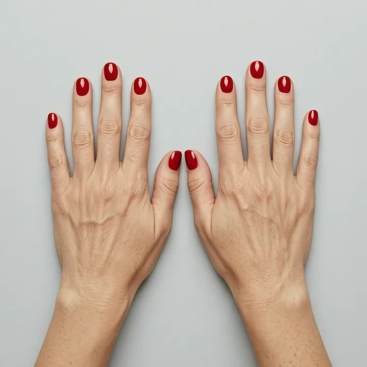 Red, almond result