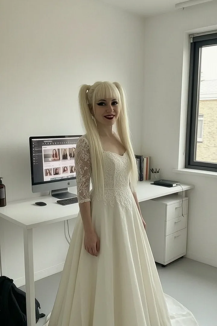 A-line dress result
